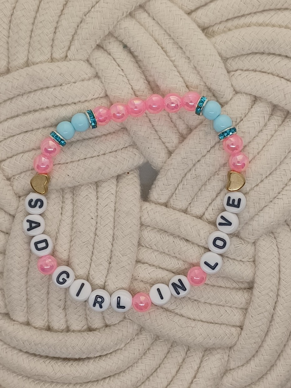 Olivia Rodrigo- Unraveled Tour- Sad Girl in Love Bracelet